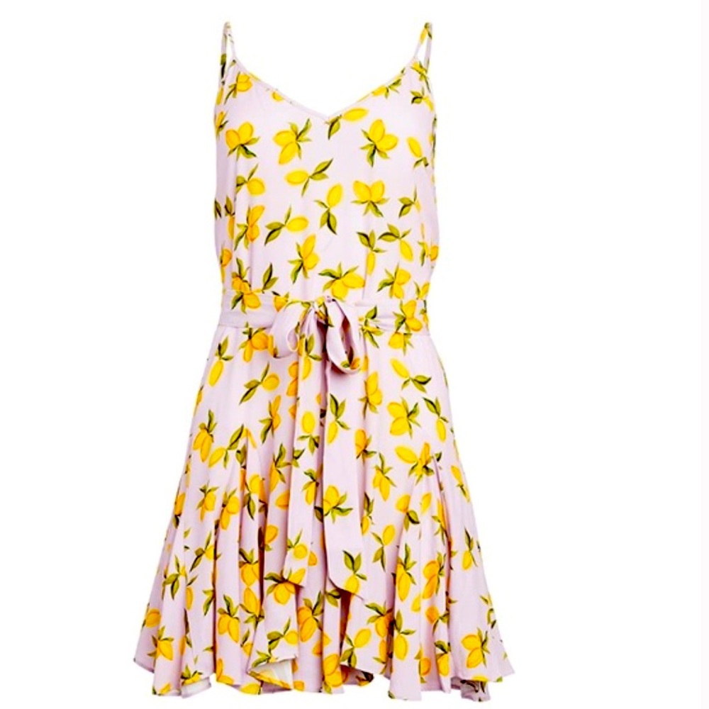 🍋 Yumi Kim Destiny Dress in Lavender Lemon print